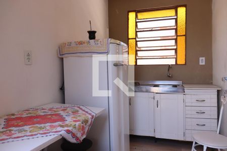 Cozinha e Sala de kitnet/studio para alugar com 1 quarto, 25m² em Campina, São Leopoldo
