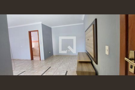 Sala de apartamento à venda com 3 quartos, 80m² em Vila Alto de Santo André, Santo André