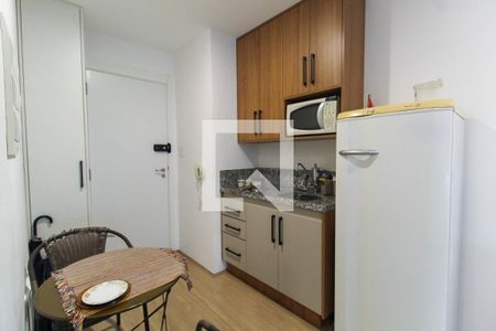 Cozinha de kitnet/studio à venda com 1 quarto, 20m² em Brás, São Paulo