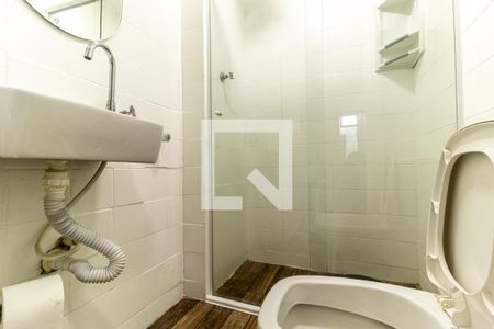 Banheiro de apartamento à venda com 1 quarto, 38m² em Centro, São Paulo