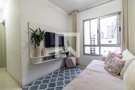 Sala de apartamento à venda com 2 quartos, 46m² em Aclimação, São Paulo