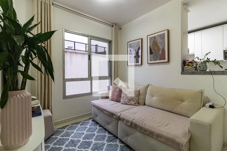 Sala de apartamento à venda com 2 quartos, 46m² em Aclimação, São Paulo