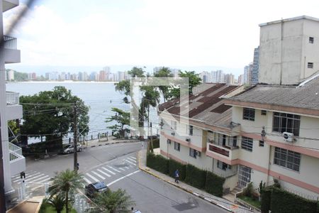 Vista da Sala de apartamento para alugar com 2 quartos, 112m² em Ilha Porchat, São Vicente