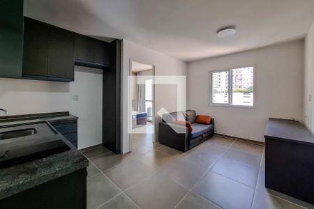 sala cozinha de kitnet/studio à venda com 1 quarto, 37m² em Vila Mariana, São Paulo