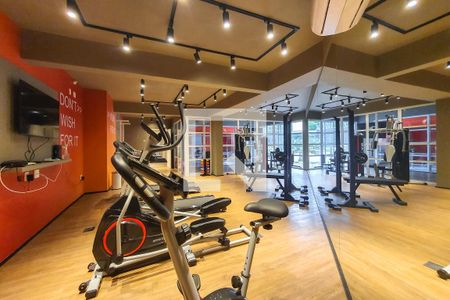 Studio à venda com 37m², 1 quarto e sem vagaAcademia