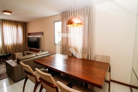 Sala de apartamento à venda com 3 quartos, 90m² em Palmares, Belo Horizonte
