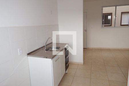 Cozinha - Lavanderia de apartamento para alugar com 2 quartos, 50m² em Residencial Parque dos Servidores, Ribeirão Preto