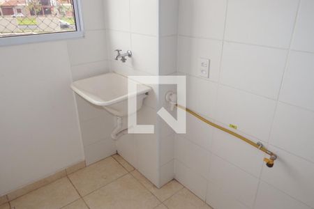 Cozinha - Lavanderia de apartamento para alugar com 2 quartos, 50m² em Residencial Parque dos Servidores, Ribeirão Preto