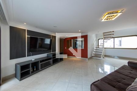 Sala de apartamento para alugar com 3 quartos, 123m² em Jardim Avelino, São Paulo