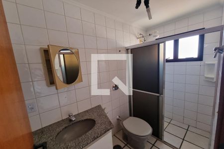 Banheiro Social de kitnet/studio para alugar com 1 quarto, 38m² em Jardim Paulista, Ribeirão Preto