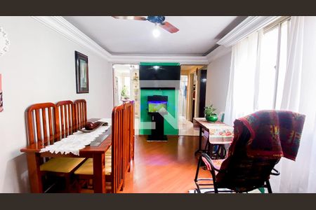 Sala - Sala de Jantar  de apartamento à venda com 2 quartos, 54m² em Jardim Alvorada, Santo André
