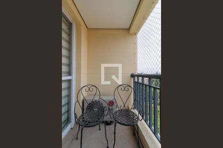 Varanda da Sala de apartamento para alugar com 2 quartos, 53m² em Jardim Monte Kemel, São Paulo