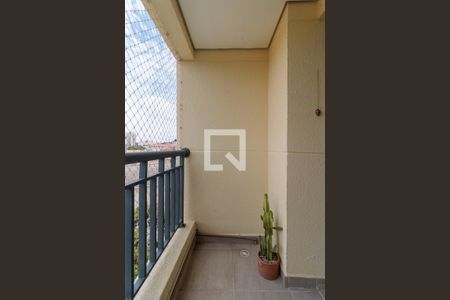 Varanda da Sala de apartamento para alugar com 2 quartos, 53m² em Jardim Monte Kemel, São Paulo