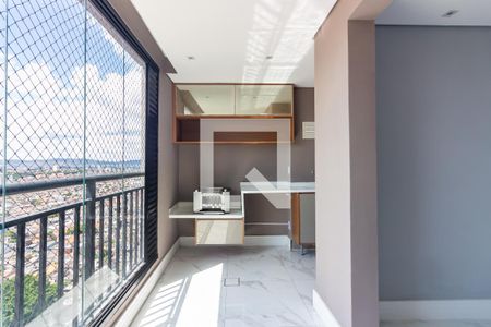 Varanda gourmet de apartamento à venda com 2 quartos, 47m² em Padroeira, Osasco