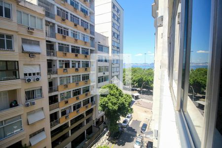 Vista da Sala de apartamento à venda com 3 quartos, 204m² em Flamengo, Rio de Janeiro