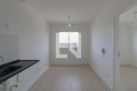 Sala/Cozinha de apartamento para alugar com 1 quarto, 24m² em Vila Nova das Belezas, São Paulo