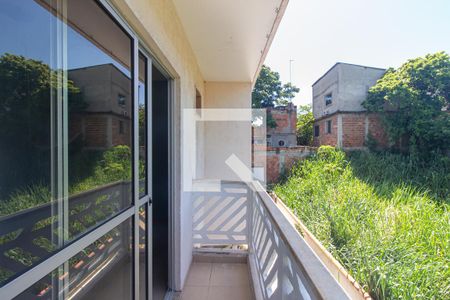 Casa de condomínio para alugar com 90m², 2 quartos e 2 vagas Casa de condomínio para alugar com 90m², 2 quartos e 2 vagasVaranda do Quarto 1