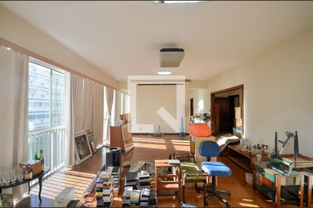 Sala de apartamento à venda com 4 quartos, 200m² em Tijuca, Rio de Janeiro