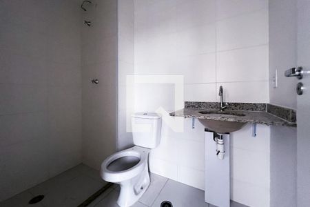 Banheiro de kitnet/studio para alugar com 1 quarto, 31m² em Vila Olímpia, São Paulo