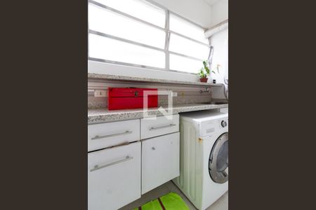 Apartamento à venda com 165m², 4 quartos e 2 vagasDetalhe da área de serviço