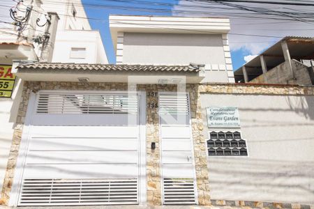 Casa de condomínio para alugar com 63m², 2 quartos e 2 vagasFachada 