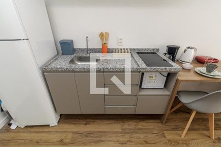 Studio à venda com 24m², 1 quarto e sem vaga Studio à venda com 24m², 1 quarto e sem vagaCozinha