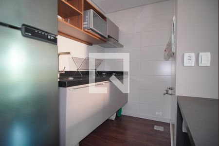 Studio à venda com 33m², 1 quarto e 1 vagaCozinha e Área de Serviço