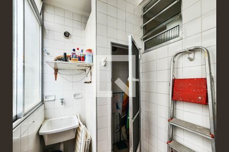 Área de Serviço de apartamento para alugar com 1 quarto, 56m² em Pitangueiras, Guarujá