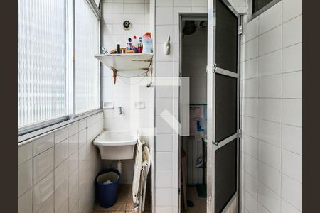 Área de Serviço de apartamento para alugar com 1 quarto, 56m² em Pitangueiras, Guarujá