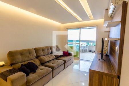 Sala de apartamento para alugar com 3 quartos, 142m² em Caiçara, Praia Grande