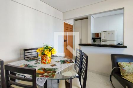 Sala de apartamento para alugar com 1 quarto, 60m² em Caiçara, Praia Grande