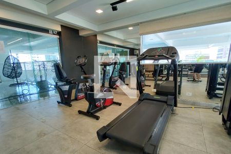 Apartamento para alugar com 60m², 1 quarto e 1 vaga Apartamento para alugar com 60m², 1 quarto e 1 vagaÁrea comum - Academia