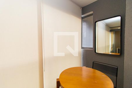 Studio à venda com 49m², 1 quarto e 1 vagaVaranda