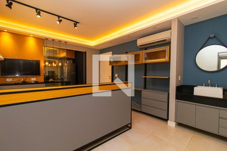 Studio à venda com 49m², 1 quarto e 1 vagaStudio