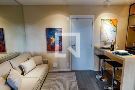 Sala de kitnet/studio à venda com 1 quarto, 28m² em Jardim Panorama, São Paulo