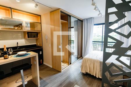 Sala de kitnet/studio à venda com 1 quarto, 28m² em Jardim Panorama, São Paulo