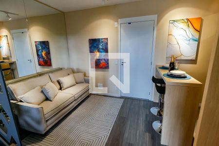 Sala de kitnet/studio à venda com 1 quarto, 28m² em Jardim Panorama, São Paulo