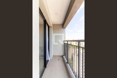 Studio para alugar com 27m², 1 quarto e sem vagaVaranda