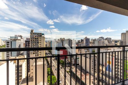 Studio para alugar com 27m², 1 quarto e sem vagaVaranda - Vista