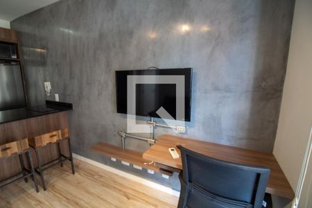 Sala de apartamento para alugar com 1 quarto, 38m² em Cidade Monções, São Paulo