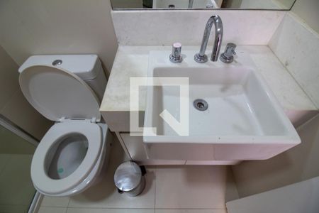 Banheiro da Suíte de apartamento para alugar com 1 quarto, 38m² em Cidade Monções, São Paulo