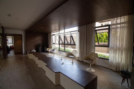 Hall social de apartamento para alugar com 1 quarto, 38m² em Cidade Monções, São Paulo