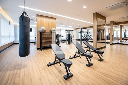 Studio para alugar com 24m², 1 quarto e sem vagaÁrea comum - Academia