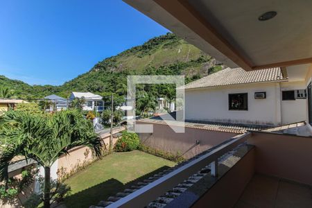 Suíte 1 Master - Varanda de casa de condomínio à venda com 4 quartos, 337m² em Camorim, Rio de Janeiro