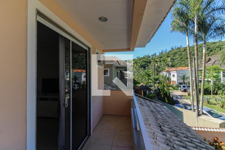 Suíte 1 Master - Varanda de casa de condomínio à venda com 4 quartos, 337m² em Camorim, Rio de Janeiro