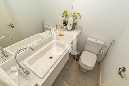 Apartamento à venda com 135m², 2 quartos e 2 vagas Apartamento à venda com 135m², 2 quartos e 2 vagasDetalhe Lavabo