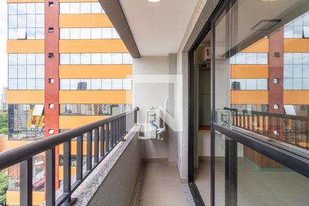 Studio para alugar com 25m², 1 quarto e sem vagaVaranda