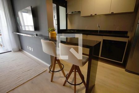 Sala de apartamento para alugar com 1 quarto, 73m² em Pinheiros, São Paulo