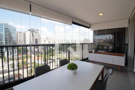 Varanda de apartamento para alugar com 1 quarto, 73m² em Pinheiros, São Paulo