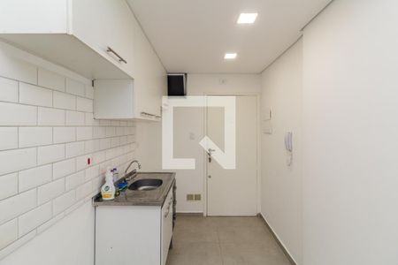 Studio à venda com 27m², 1 quarto e sem vagaCozinha